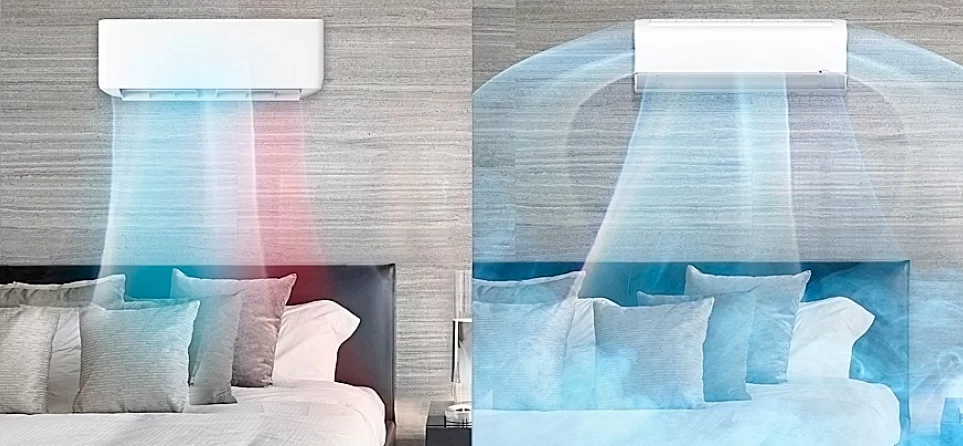 Midea Breezeless 3D въздушен поток